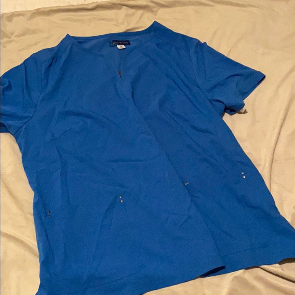 Koi scrub top